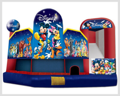 Colorful World of Disney 5-in-1 Combo featuring Mickey, Minnie, and other Disney characters.